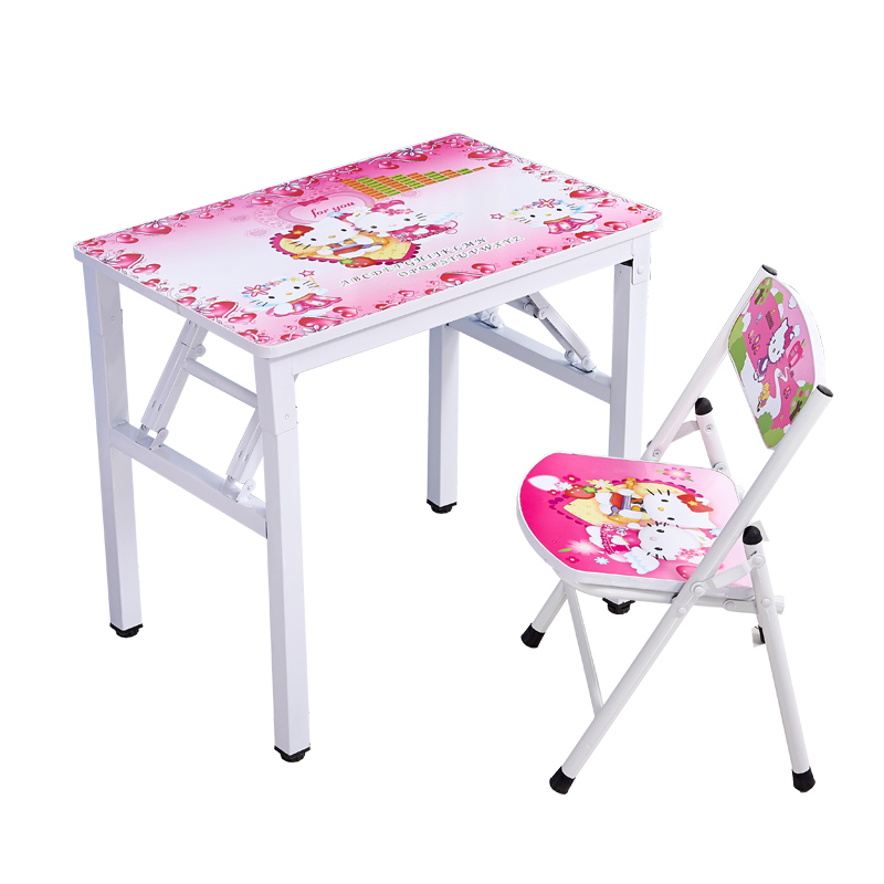 small children's folding table and chairs