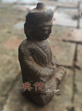 仿古石雕做旧古玩雕刻佛像包邮