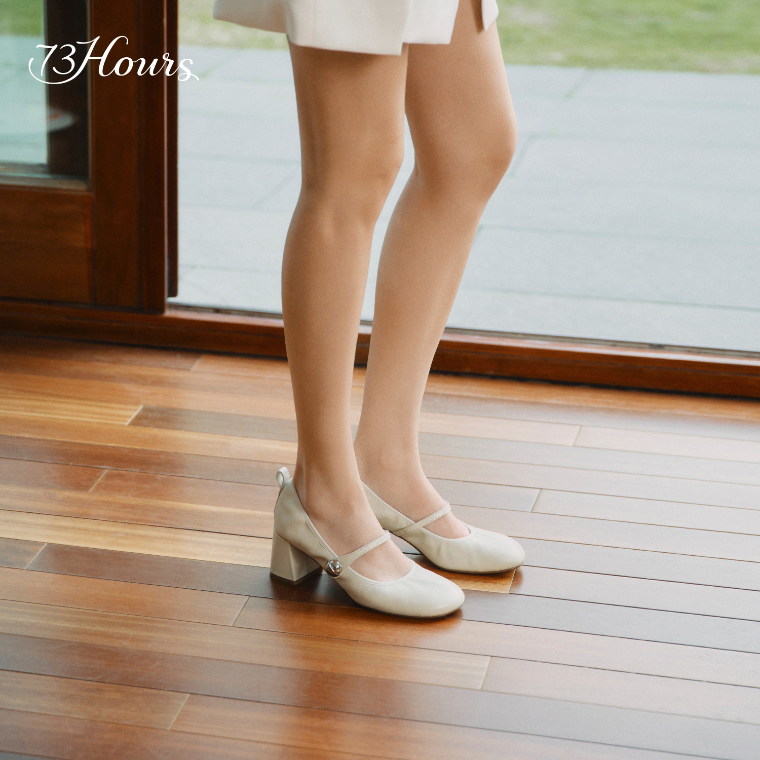 73hours女鞋可露丽2026春季新款高跟玛丽珍鞋女粗跟法式芭蕾单鞋,淘宝优惠券,粉丝福利购,淘宝优惠卷