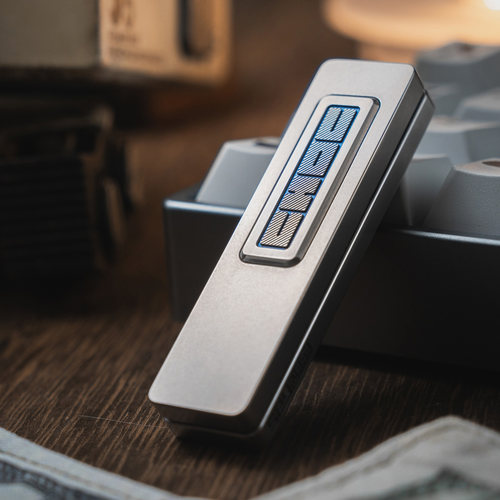 傲娇的老铁匠CHOC钛巧克力机械推牌 指尖手指直推金属解压EDC玩具 - 图2