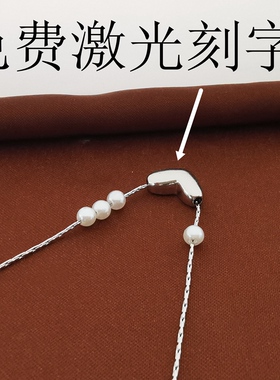 淡水珍珠项链女款锁骨链颈链配饰