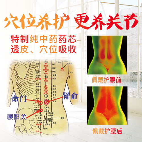 505神功护腰（升级版）腰部劳损不适转侧不利中药护腰带男女 - 图1