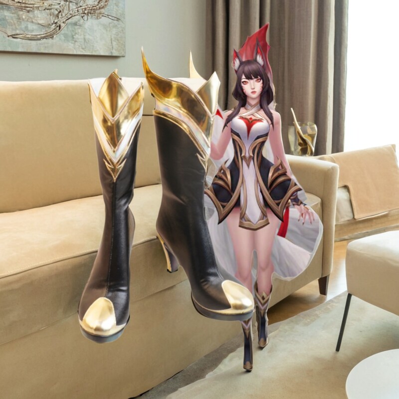 英雄联盟cos鞋殿堂传奇阿狸cos名人堂少女阿狸cosplay靴子定制