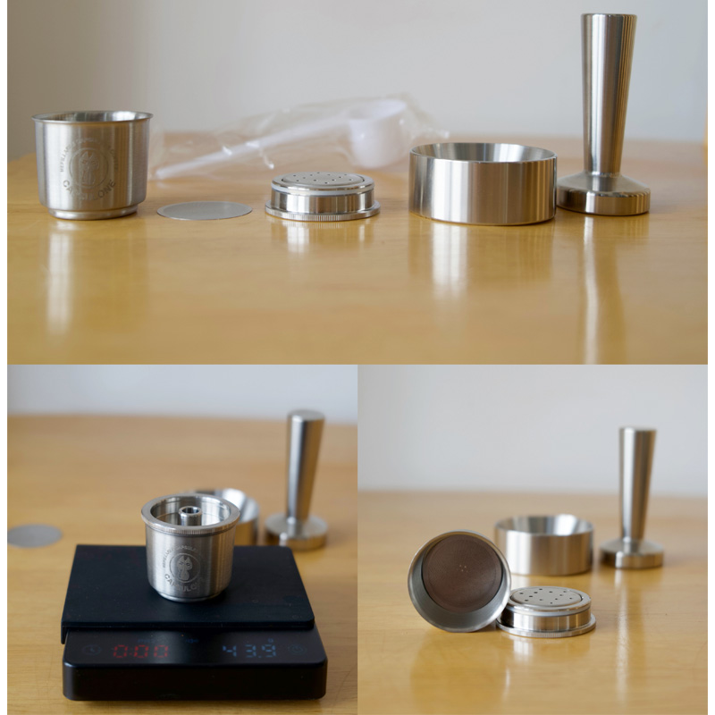 capsulone illy胶囊咖啡机重复使用胶囊壳xy系列不锈钢大容量胶囊 - 图1