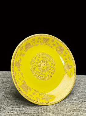 道家三清祖师供盘神太极八卦贡盘