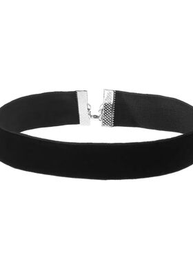 1PC Velvet Choker Black Necklace Bracelet Ribbon 90s Retro V
