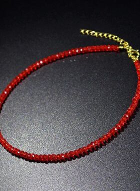 Simple Black Beads Short Necklace Female Jewelry Women Choke