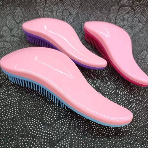 Anti Static Massage Hair Brush Tangles Detangle Shower Salon - 图0