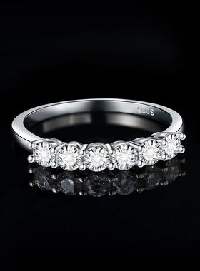 5A CZ Half Eternity Classic Design Wedding Engagement Band R