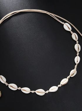 New Shell Short Necklace Clavicle Chain Charm Wedding Temper