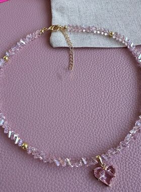 Fashion Vintage Sexy Zircon Heart Pendant Necklace For Women