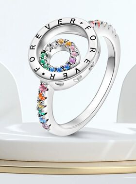 Original Ring Colorful Diamonds Cubic Zircon Finger Ring For