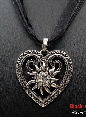 Fashion Simple Vintage Flowers Necklace for Women Popular Ca