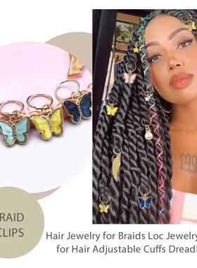 20pcs Alloy Braid Hair Ring Dreadlock Sweet style Hair Acces