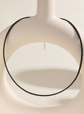Unique Black Velvet Choker Necklace for Women,Stainless Stee