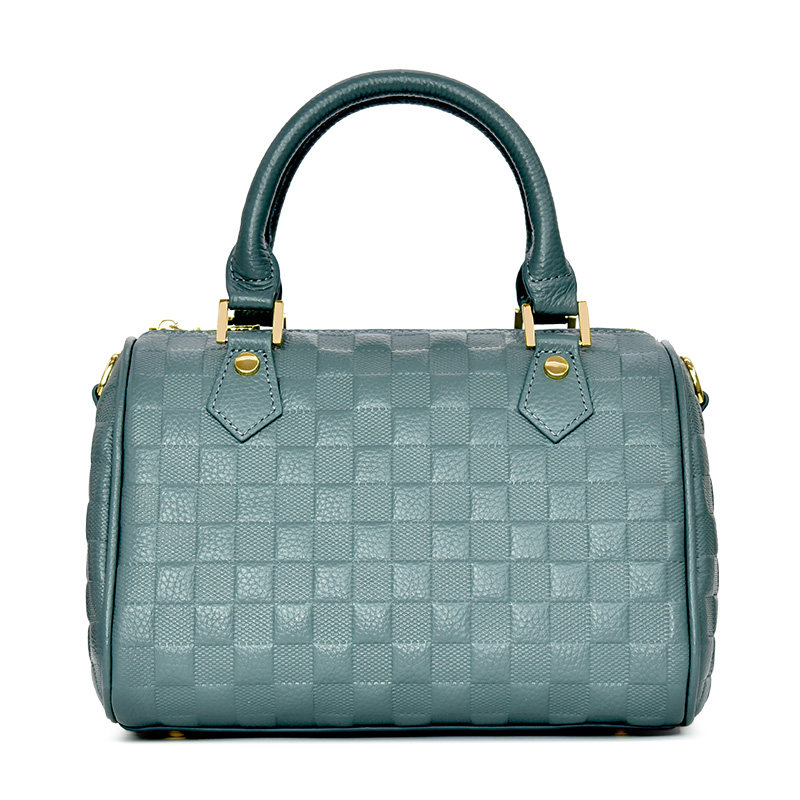 真皮女包2022新款潮高级感斜挎包 迪娜迪亚女士包袋