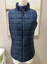 German foreign trade original single womens waistcoat jacket jacket with cap down cotton casual comfort light and thin