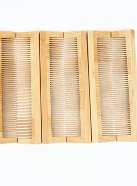 Natural Environmentally Bamboo Comb Anti-static Hair Care Ma