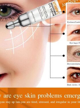 Vitamin C Eye Serum Remove Dark Circles Lighten Brightening