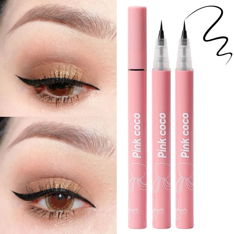 Ultra Fine Liquid Eyeliner Pencil Waterproof Smudgeproof - 图0