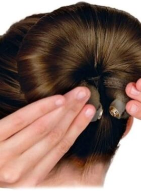 Fashion Hair Bun Maker Donut Magic Foam Sponge Easy Big Ring