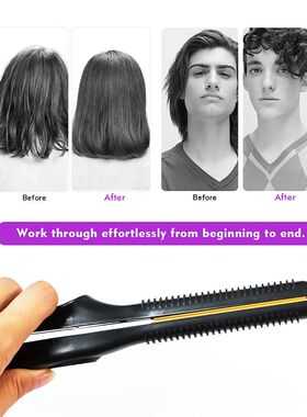 2In1 Hair Straightener Curler Small Flat Iron Ceramic Hair C