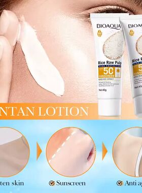 Facial Sunscreen Cream SPF 50+ Body Protector Solar Lotion L