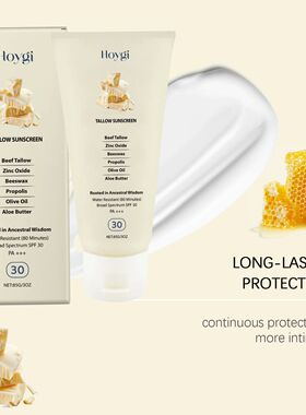 Spf30 Body Sunblock Cream Deep Hydrating Refreshing Prevent