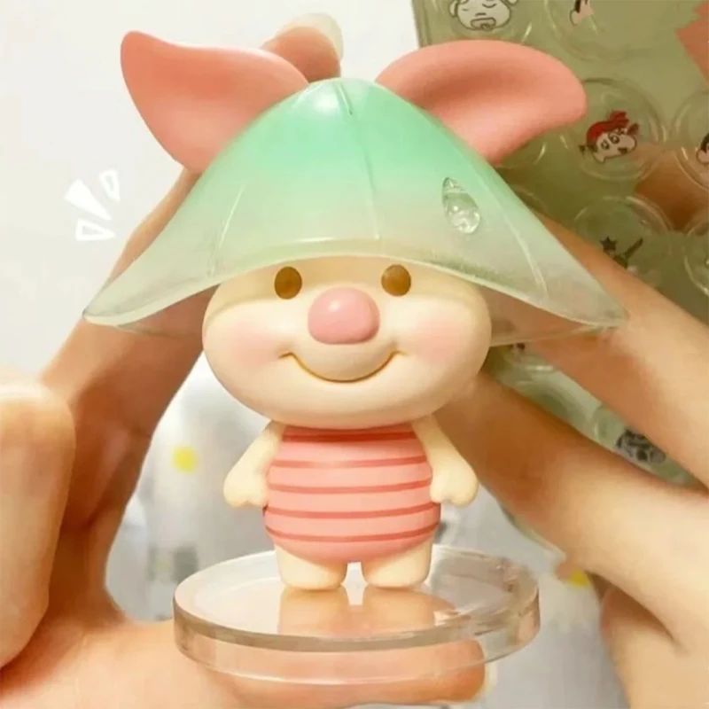 Blind Box Winnie The Pooh Series Rainy Season Theme Model Do - 图2