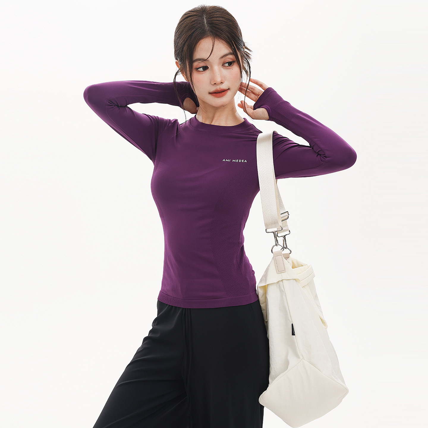 奔跑吧卡卡健身衣女长袖高弹紧身训练运动上衣女速干衣跑步瑜伽服,淘宝优惠券,粉丝福利购,淘宝优惠卷