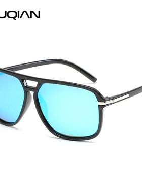 Classic Oversized Polarized Men Sunglasses Fashion Big Plast