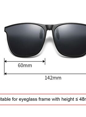 Men Women Clip On Sunglasses Polarizing Color Changing Sungl