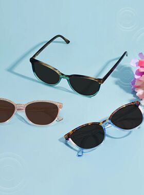 Women Retro Cat Eye Sunglasses Trendy Colorful Vintage Aceta