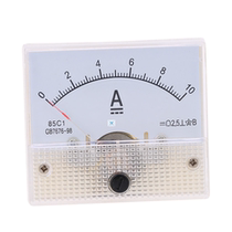 DC 0-10A Mini Pocket Analog Amometer Analog Panel meter Teste