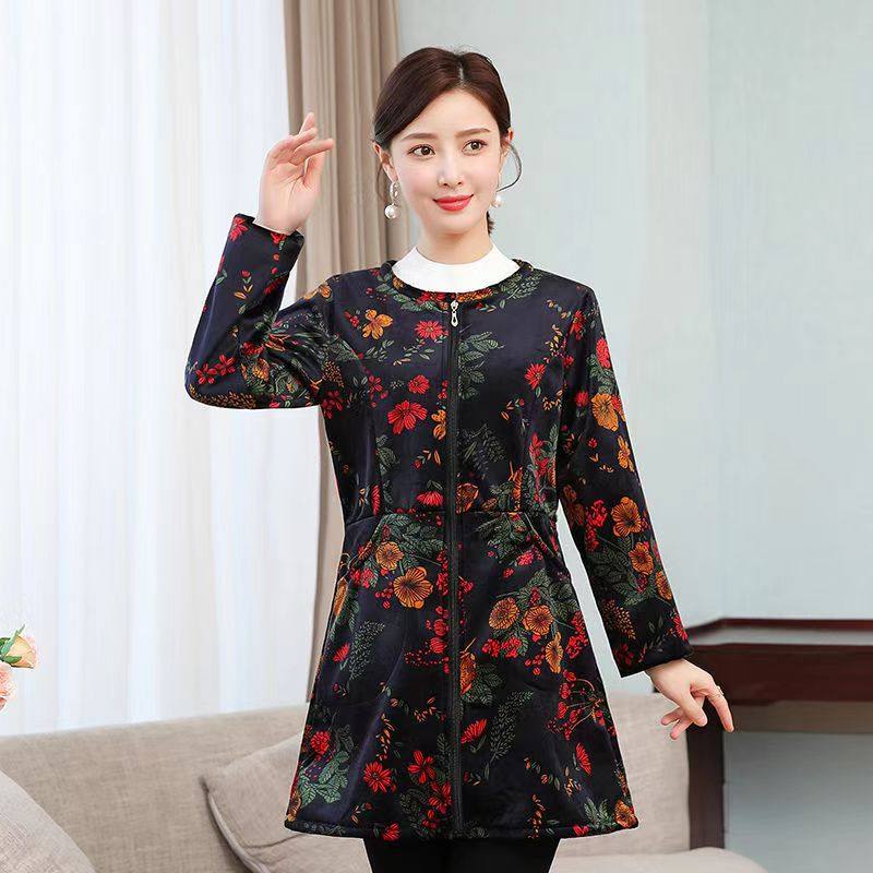 成人罩衣女秋冬加绒加厚外套长袖厨房防水防油围裙时尚护衣工作服,淘宝优惠券,粉丝福利购,淘宝优惠卷