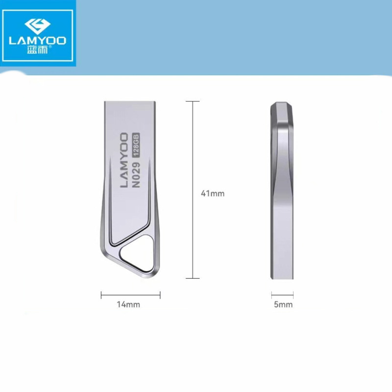 USB 3.0 Flash Drives Mini Metal Real Capacity Memory Stick 5 - 图3