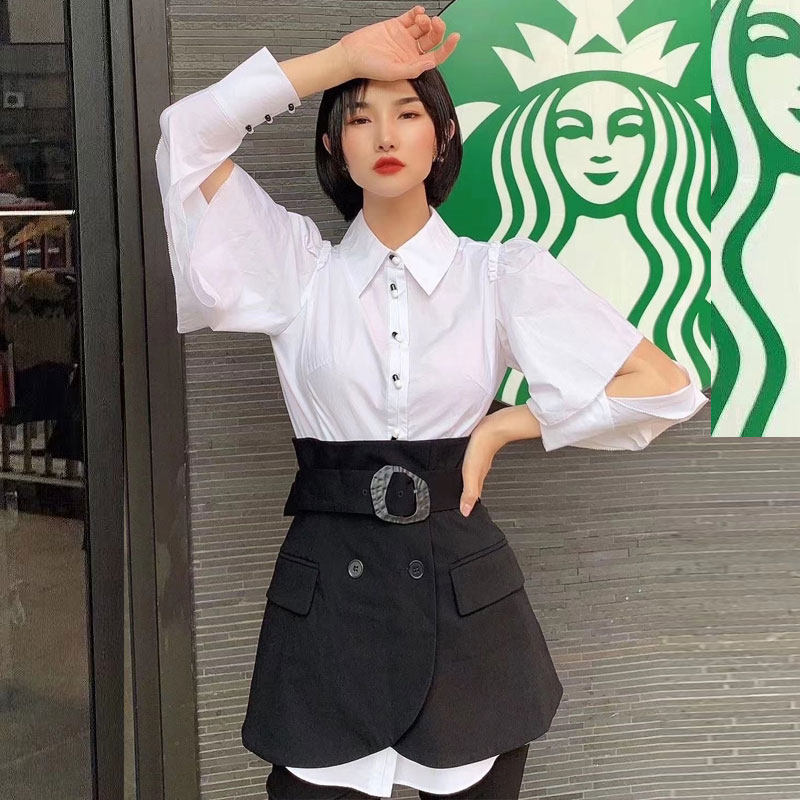 年阿玛施新特2021冬季新款女装衬衣 必帅衬衫