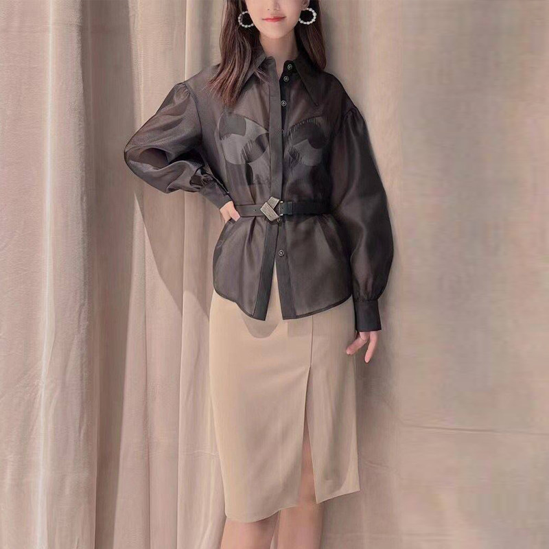 年阿玛施新特官网2021夏新款衬衣 必帅衬衫