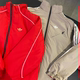 Adidas Clover Cotton Jacket ສໍາລັບຜູ້ຊາຍແລະແມ່ຍິງປີໃຫມ່ CNY ລະດູຫນາວ Reversible Thickened Cotton Jacket KA0822