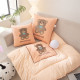Two-in-one thickened folding car pillow and quilt