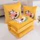 Thickened twelve zodiac milk velvet pillows and quilts for dual use