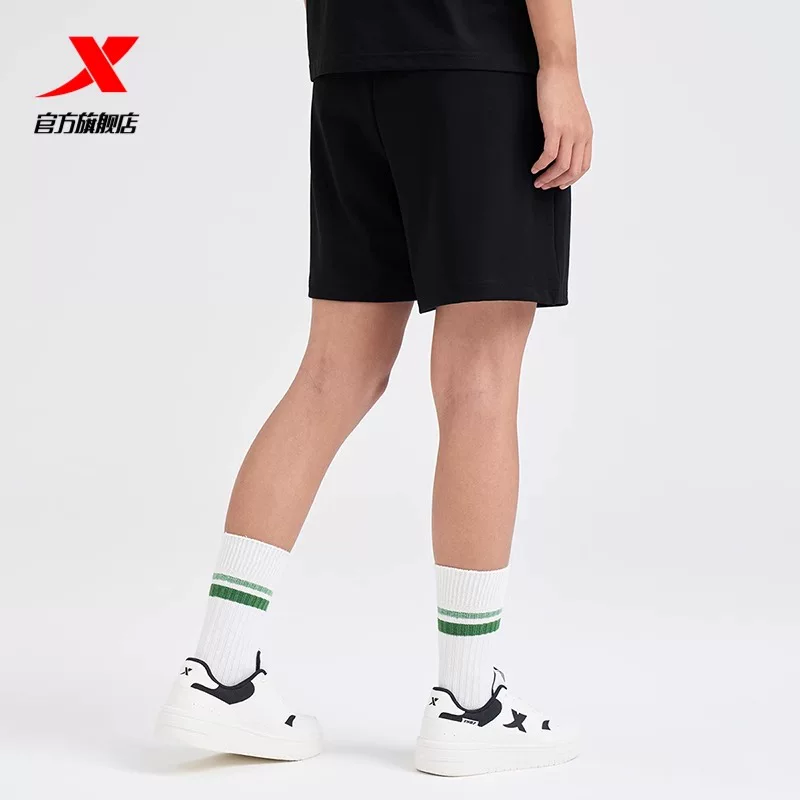 Xtep, спортивные шорты, летние дышащие брюки для отдыха, свободный крой