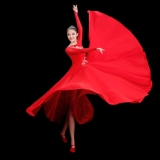 Красное эластичное платье, шифоновая практика, юбка, облегающий крой