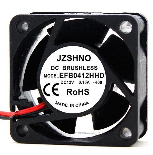 原装正品EFB0412HD/HHD/VHD 12V 24V 4cm 4020变频器机箱散热风扇 - 图1