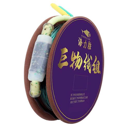 大物主线组成品套装全套钓鱼线超强拉力青鲟巨物绑好子线双钩线组 - 图3