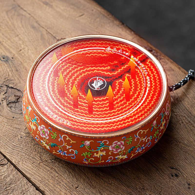 空蝉新款珐琅彩电陶炉煮茶器整套耐高温蒸煮玻璃壶烧水泡茶炉家用,淘宝优惠券,粉丝福利购,淘宝优惠卷