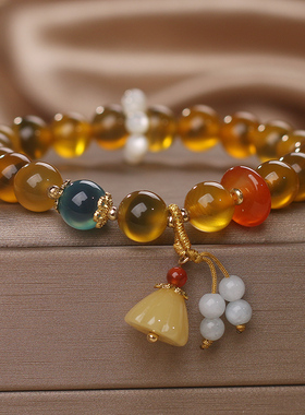 手链中式复古女轻奢小众