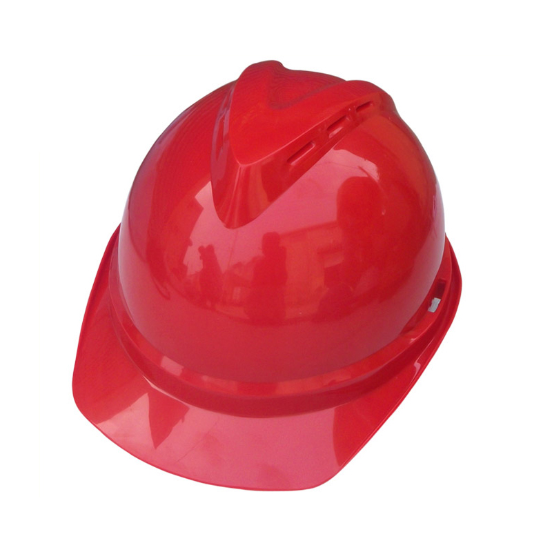 MSA梅思安500豪华透气防砸V型安全帽头盔工程帽ABS材质可印字 - 图3