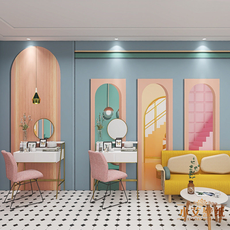 美容院工作室壁纸 新人首单立减十元 21年7月 淘宝海外