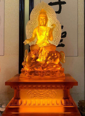 琉璃华严三圣普贤菩萨寺院佛像